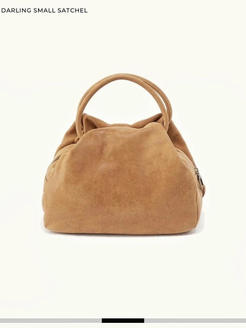 HOBO Darling Small Satchel Brown - NWOT